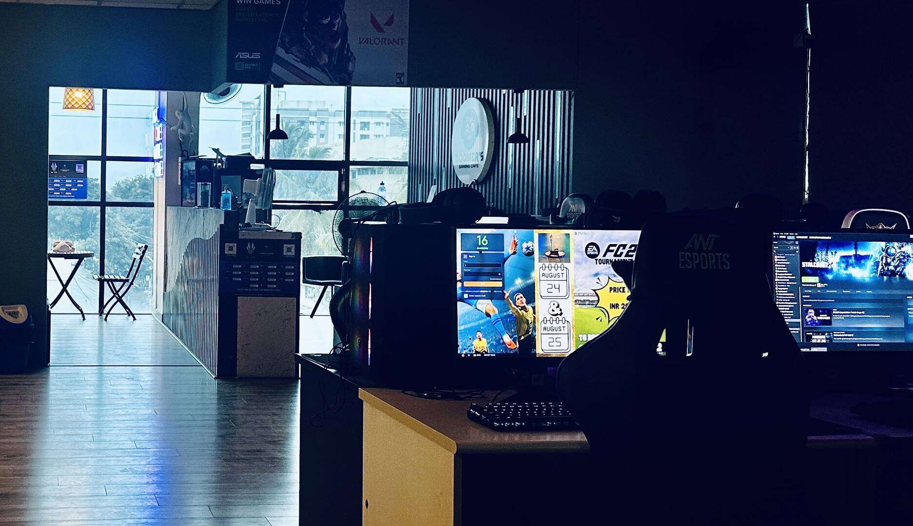 Esports tournament at Boomers Gaming Cafe